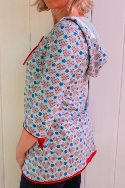 Schnittmuster Kapuzenshirt mit Taschen - Mamacita Gr. 34 bis 48