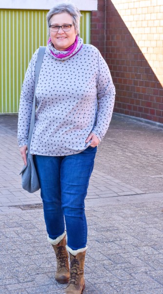 Damenshirt "Antonella" Plus-Size-Schnittmuster