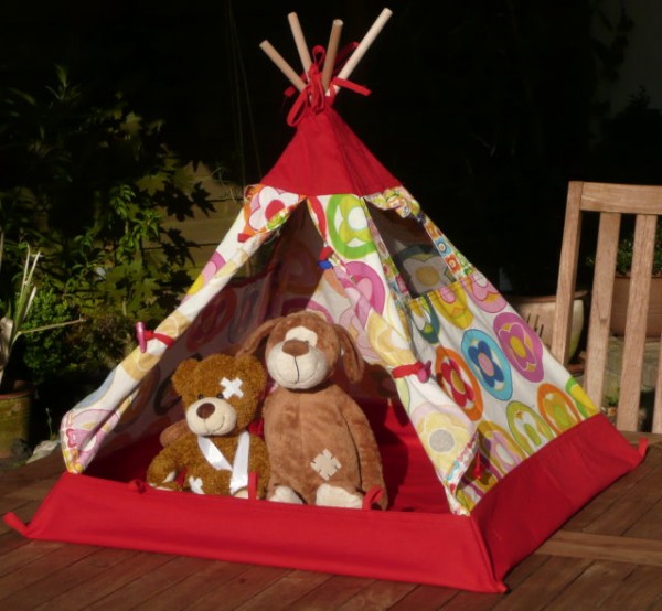 Nähanleitung Kinder Spielzelt