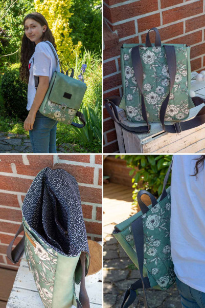 Rucksack Otto, PDF-Schnittmuster mit Nähanleitung