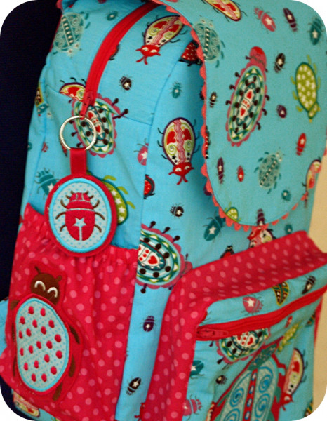 Rucksack für Kinder und Erwachsene nähen - Schnittmuster "Piggyback" mit Nähanleitung