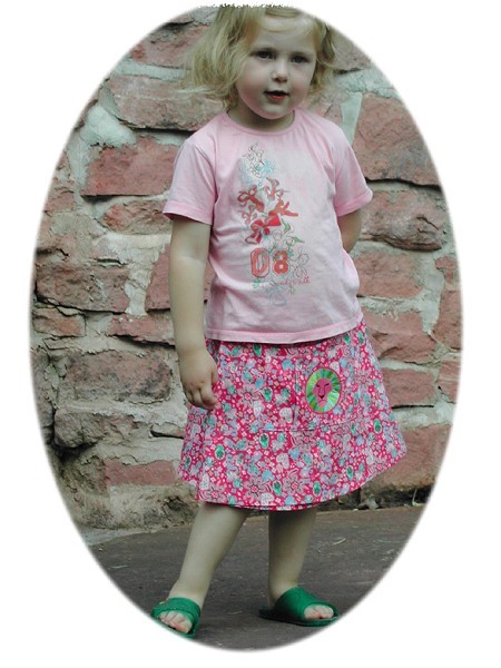 AMRUM, Wickelrock / Top, Papierschnittmuster