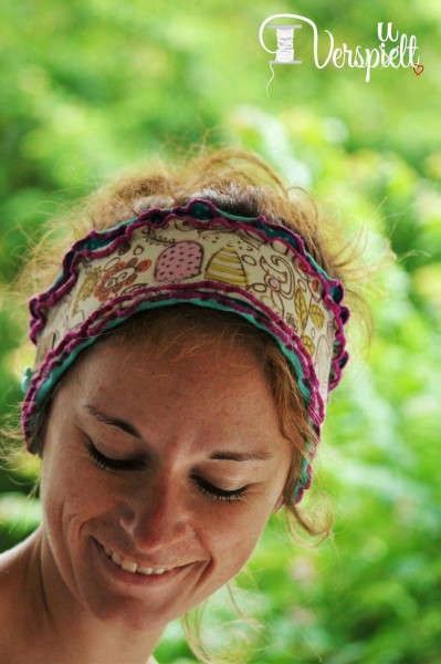 Stirnband/Haarband für Damen aus Jersey nähen