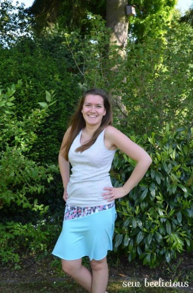 Lady Kenya, Damen-Jerseyrock, Schnittmuster