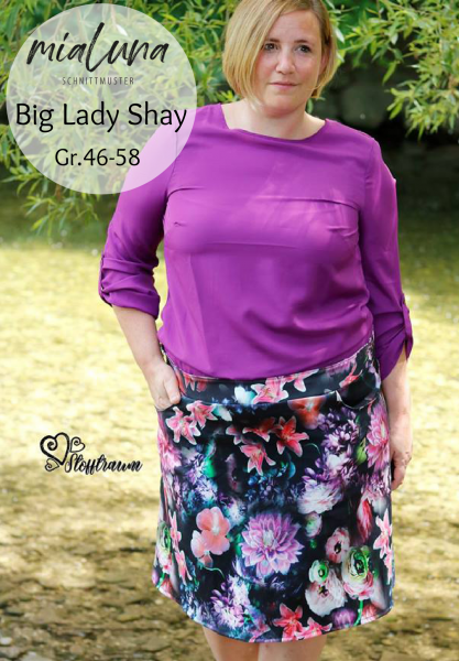 Big Lady SHAY, Plus-Size-Damenrock, Schnittmuster