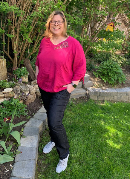 Selbstgenähte Plus-Size-Mode in perfekte Passform