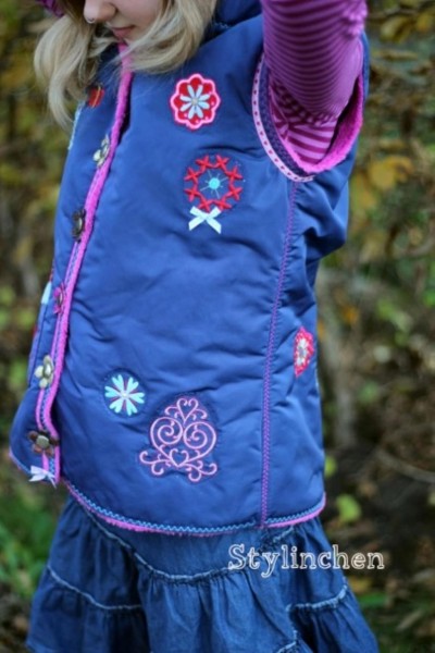 ELISA, Kinderweste, Schnittmuster