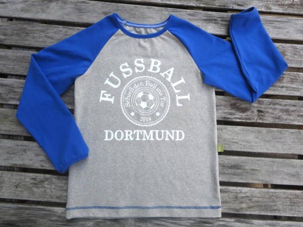 Raglanshirt, Klimperklein, Schnittmuster