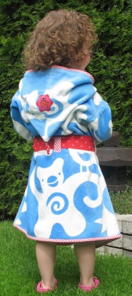 kleinBORKUM, Kinder-Bademantel & süße Waschlappentiere, Papierschnittmuster