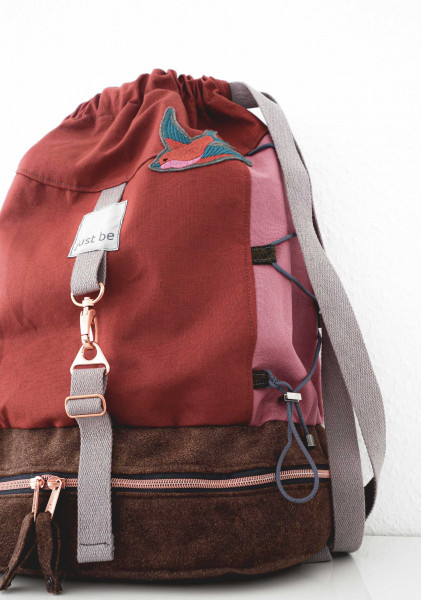 Praktischer Rucksack mit Nassfach farbenmix Ebook zum Nähen