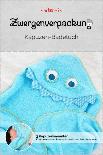 Kapuzen-Badetuch für Kinder, Kreativ-Ebook