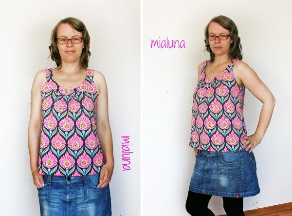 Sommertop Damenschnittmuster Gr. XS-XXL zum Downloaden