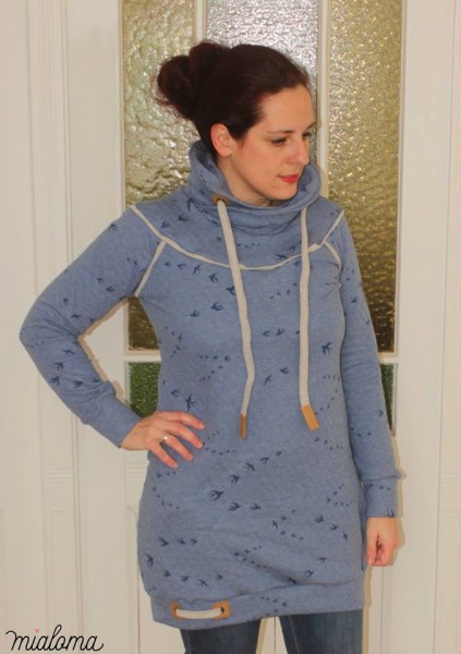 Lady Tasja, Hoodie und Kleid, Schnittmuster