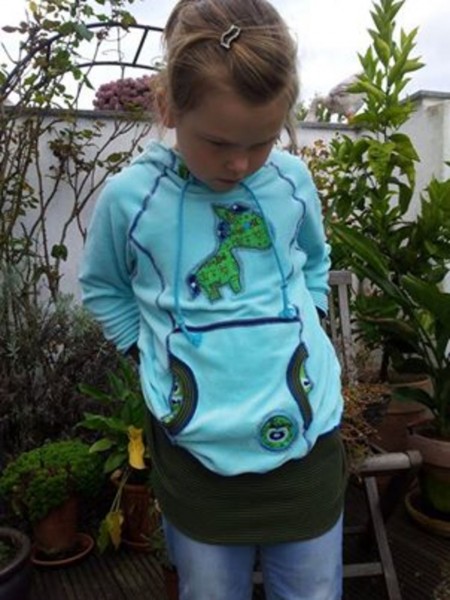 Comet, Hoodie Schnittmuster, MiaLuna