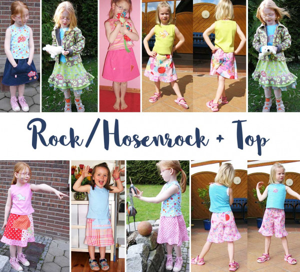 ULI, Rock - Hosenrock - Top, Schnittmuster