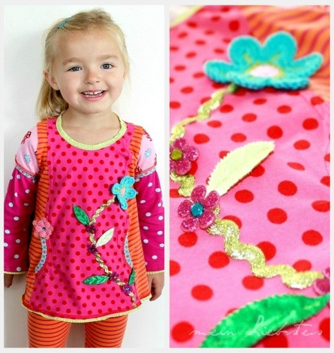 CLEMENTINE, Tunikashirt, Schnittmuster