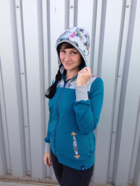 Lady Sky, Sweatjacke, Schnittmuster-AKTION