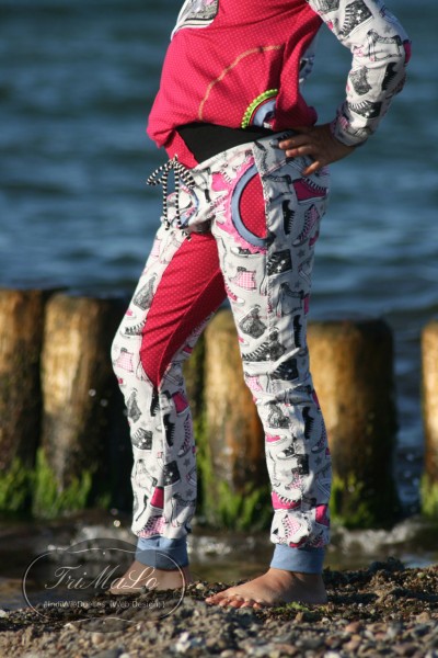 INDIGO, Kinder-Sweathose, Schnittmuster