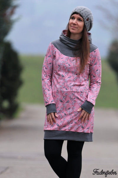 Lady Tasja, Hoodie und Kleid, Schnittmuster