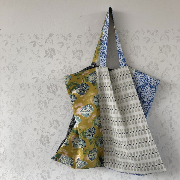 3 in 1 Ebook, Stoffbeutel Twisterbeutel Schultertasche