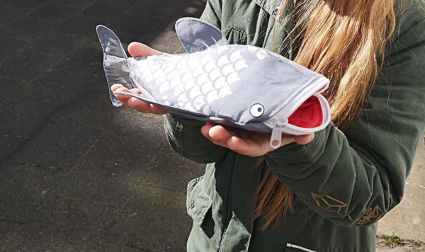 Schnittmuster Schlampermäppchen Haifisch - Digitales Schnittmuster