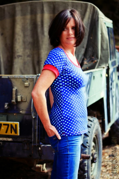 Kurzarmshirt Mamacita von Bienvenido Colorido