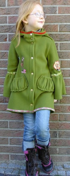 JADE, Kindermantel, Schnittmuster