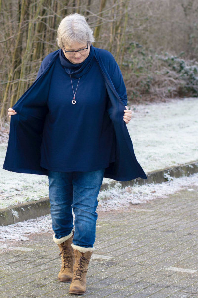 Workbook: Cardigan aus Shirt- oder Blusenschnitt nähen