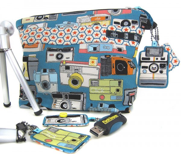 Ebook Schnittmuster Tasche für Kamerazubehör und Technikkram