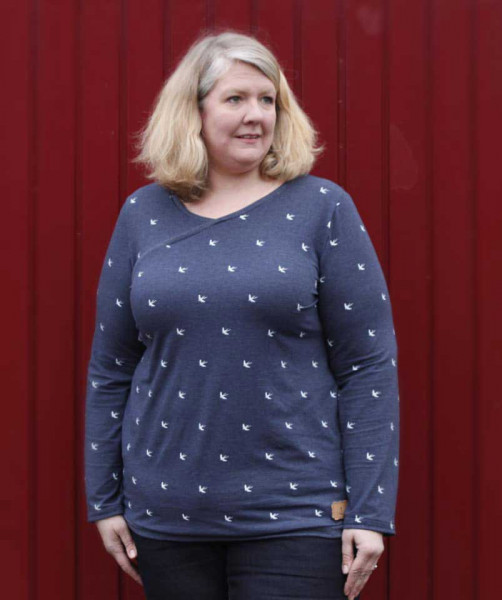 Big Lady Zeena, Plus-Size-Damenshirt, Schnittmuster