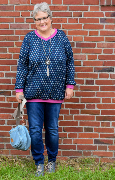 Blusenshirt, Schnittmuster-Konzept