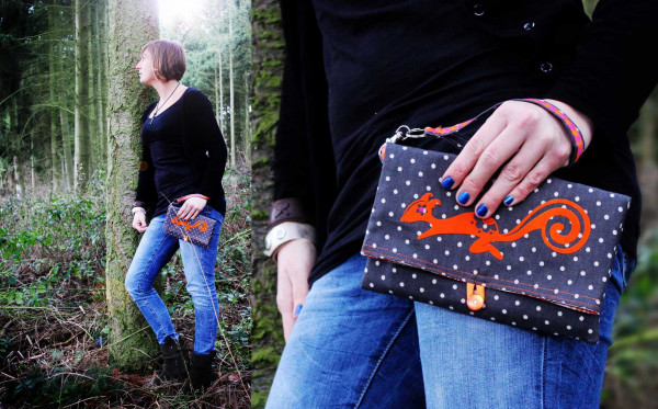 Schnittmuster kleine Handtasche/Clutch E-Book zum Downloaden