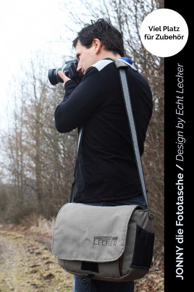 Kameratasche nähen - Ebook Nähanleitung "Jonny"