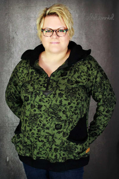 Paula XL, Plus-Size-Raglanjacke, Schnittmuster