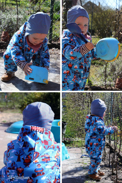 Babyoverall Tommi, Schnittmuster