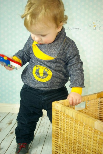 Serena, Kinder-Hoodie, Schnittmuster