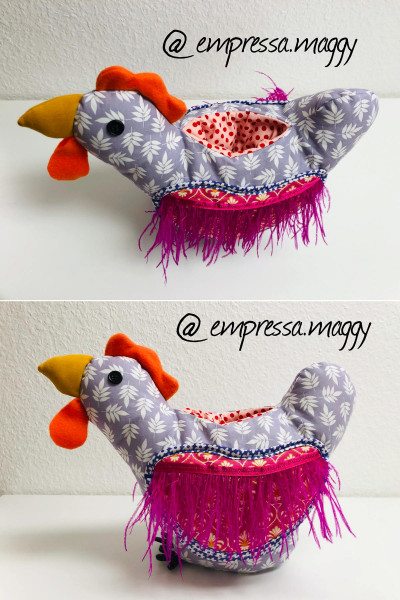 Ungewöhnlicher Eierwärmer "Hennriette" von heidewitzka