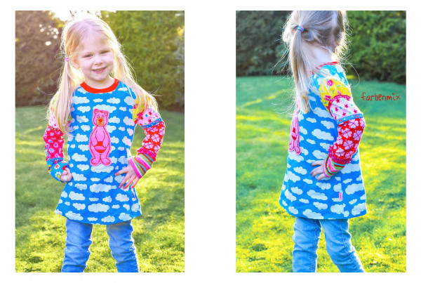 Patchshirt Nähanleitung "Antonia" von Farbenmix