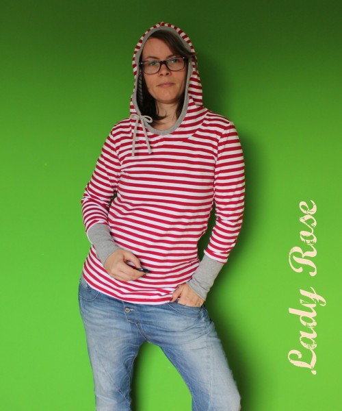 Lady Rose, Damenshirt, Schnittmuster