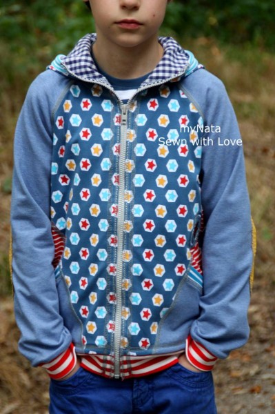 Pablo, Raglanjacke/Sweatshirt, Schnittmuster