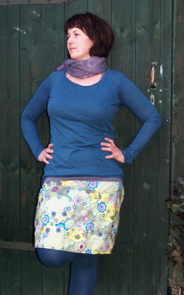 Langeneß, Bahnenrock, Schnittmuster