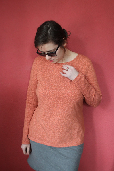 Schnittmuster LaBasic Longsleeve Pedilu Langarmshirt Sport-Shirt Gr. 32-46