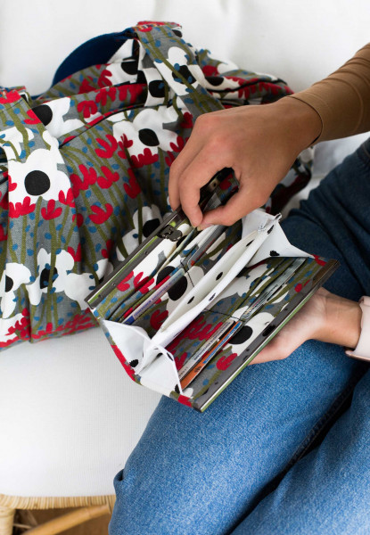 Ebook Schnittmuster Geldbörse Barkasse mit Metallrahmenverschluss