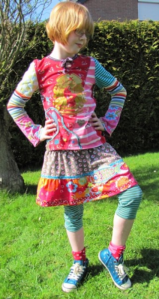 Kinderrock aus Jersey nähen