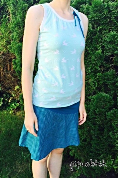 Lady Kenya, Damen-Jerseyrock, Schnittmuster