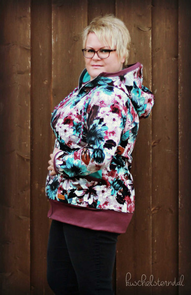 Paula XL, Plus-Size-Raglanjacke, Schnittmuster