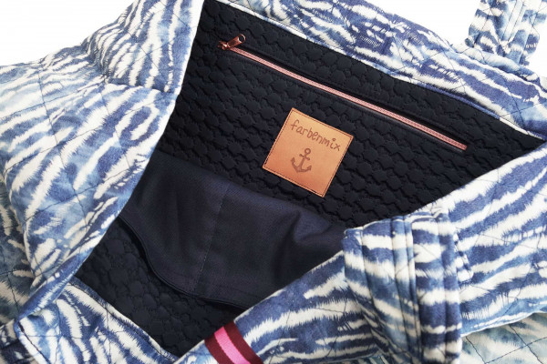 PDF Schnittmuster große Shopping BigBag SEI SoSimple Taschenkollektion farbenmix