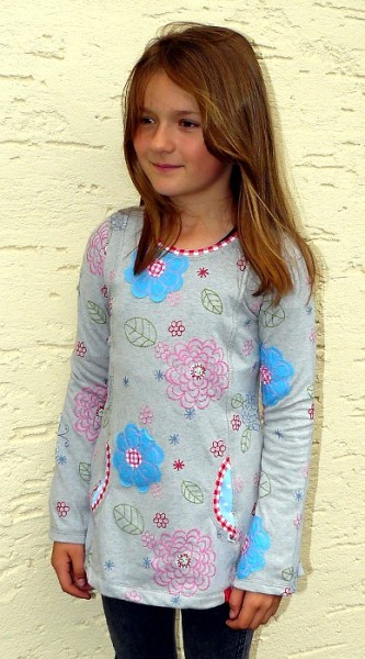 CLEMENTINE, Tunikashirt, Schnittmuster