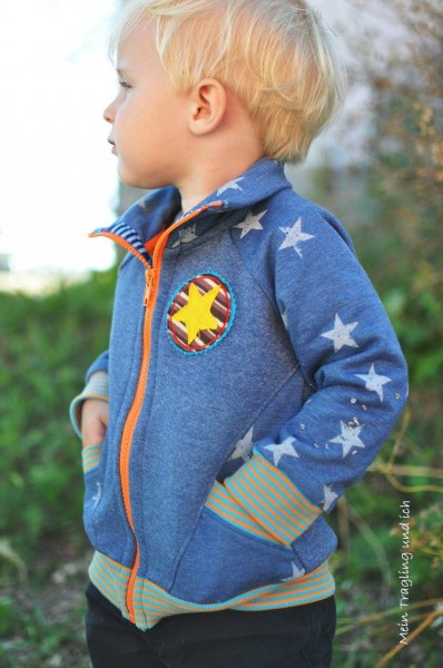 Pablo, Raglanjacke/Sweatshirt, Schnittmuster