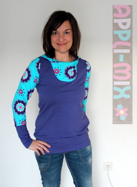 Lady Serena, Damen-Hoodie, Schnittmuster